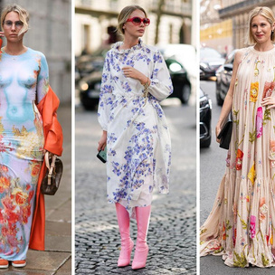 Покорите всех: самые модные цветочные платья на лето 2024