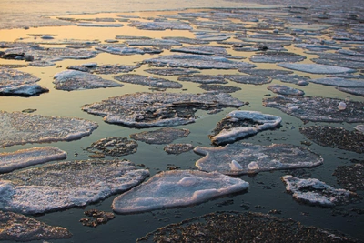 Три машины с рыбаками ушли под лед в Приморье