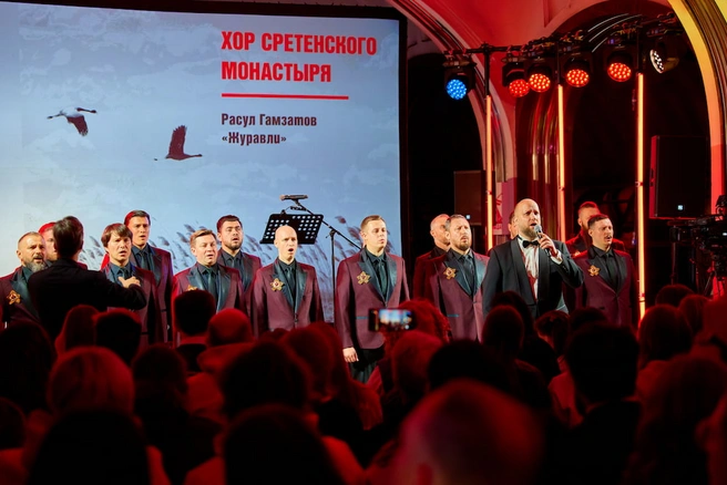 В Московском метрополитене тоже состоялось выступление | Источник: «Чтения Победы»