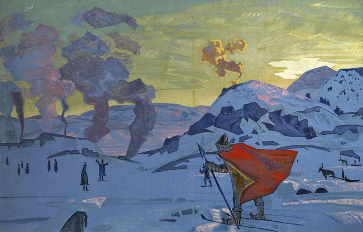 Редкая картина Николая Рериха продается с аукциона