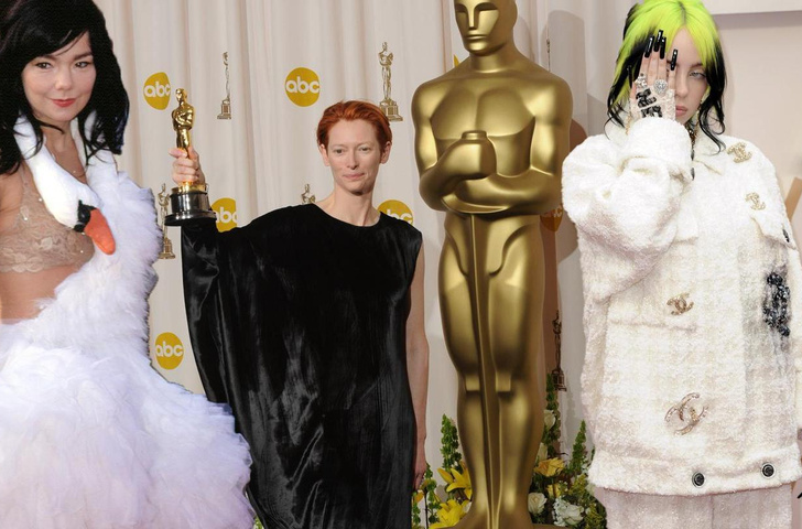 Без слез не взглянешь: 15 самых скандальных нарядов в истории «Оскара»