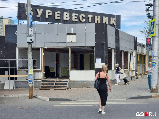 Вот так теперь выглядит угол Коммунистической и Маяковского | Источник: Роман Данилкин / 63.RU