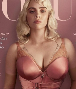 Билли Айлиш впервые разделась для британского Vogue