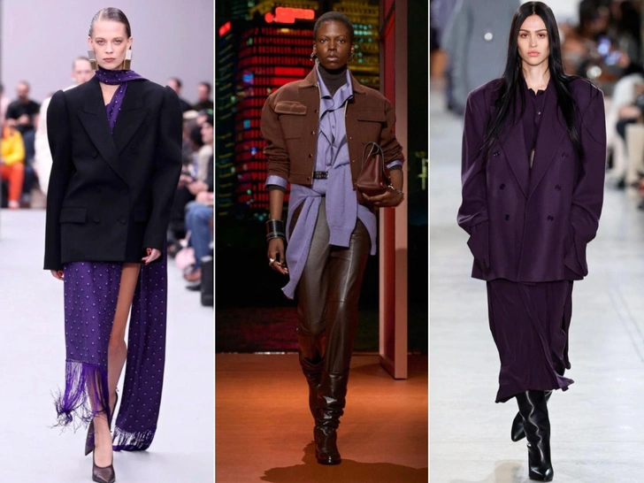 Royal purple — самый модный цвет осени 2025: как его носить | marieclaire.ru