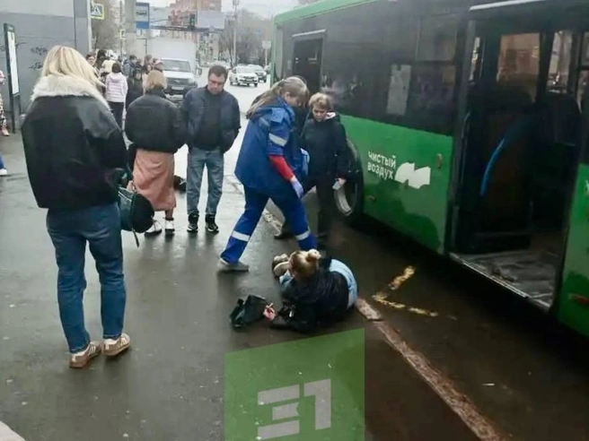Пострадавшую доставили в больницу на скорой помощи. | Источник: 31tv.ru | Челябинск / t.me