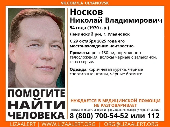 Пропавший не разговаривает | Источник: vk.com/la_ulyanovsk