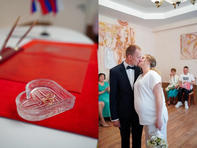 Слева&nbsp;— те самые обручальные кольца пары из выпуска | Источник: из личного архива Софьи Фомичевой