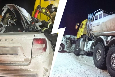 Четверо погибли в ДТП с фурой и «Грантой» в Башкирии