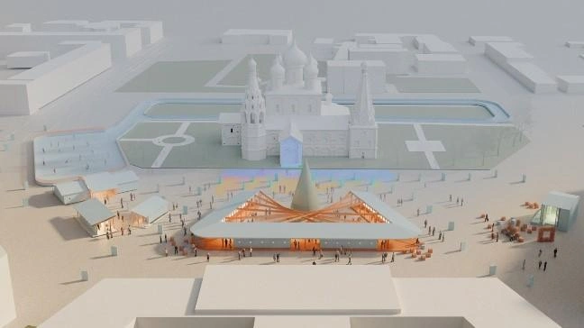 Проект оформления Советской площади в Ярославле | Источник: Алина Тюринова, Ншан Демирчян, Алиса Харисова, Екатерина Дойникова
