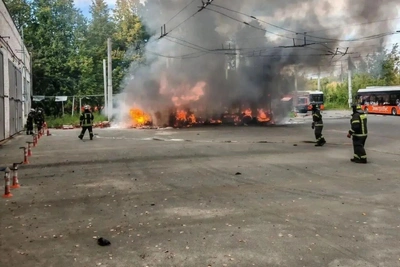 В МЧС назвали причины возгораний электробусов в Нижнем Новгороде