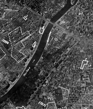 Аэрофотосъемка городов СССР, сделанная немецкими самолетами-шпионами во время Великой Отечественной войны