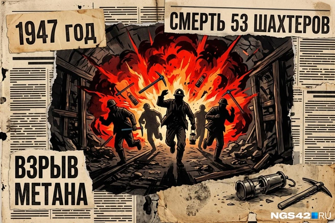 Профессия шахтера — одна из опаснейших в мире | Источник: Городские медиа / NGS42.RU