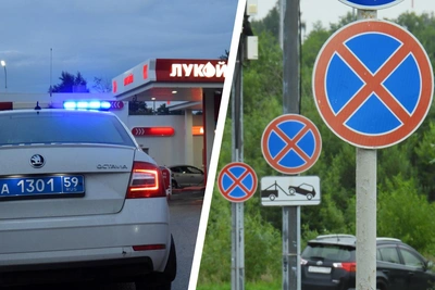 ГИБДД отменит штрафы за остановку в очереди на АЗС