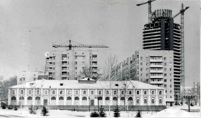 80-е&nbsp;— годы активных строек в Красноярске | Источник: «Красноярск Исторический» / Telegram