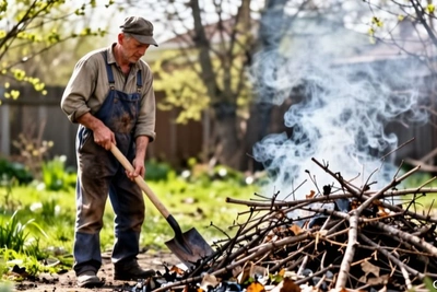 В Петропавловске создадут патрули против сжигания мусора