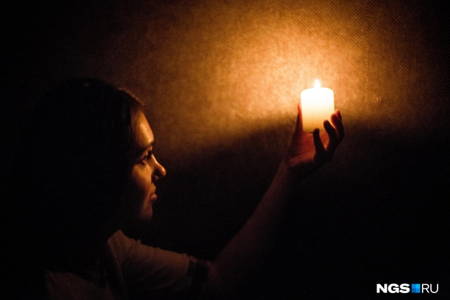 Несколько улиц остались без света | Источник: Александр Ощепков / NGS.RU