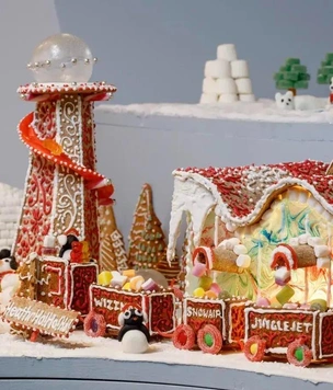 В Лондоне открылся «Пряничный город» — съедобный мегаполис, созданный архитекторами