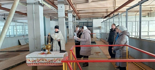Церемония проходила в здании водоканала | Источник: Администрация Камышина / t.me