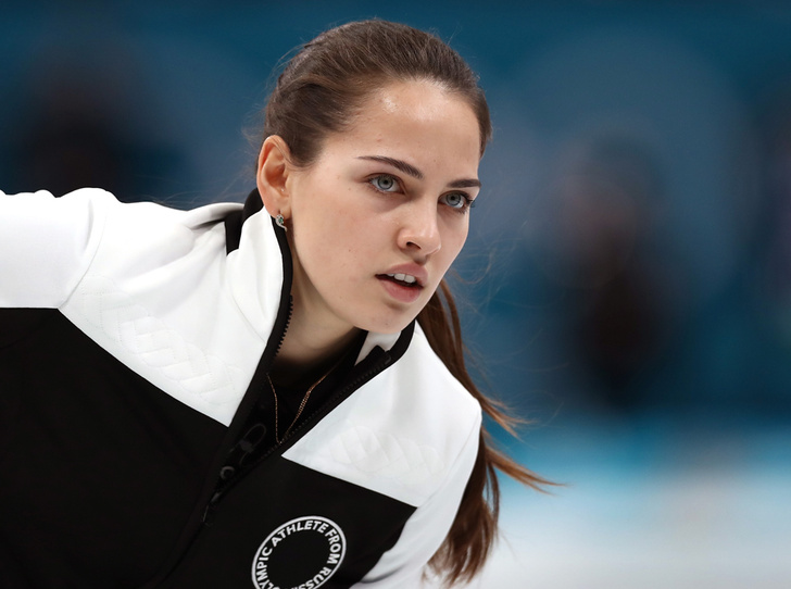 Все без ума от Насти: керлингистка из России названа первой красавицей Олимпиады-2018