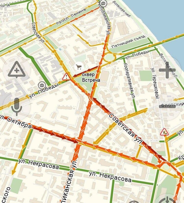 Небывалые пробки в центре