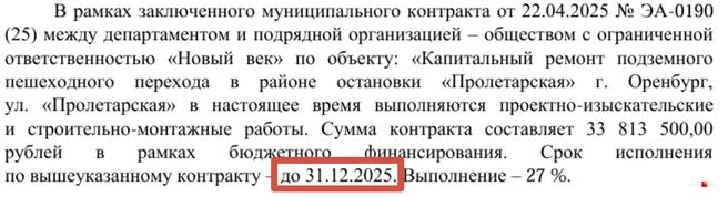Источник: Ответ мэрии на запрос 56.RU
