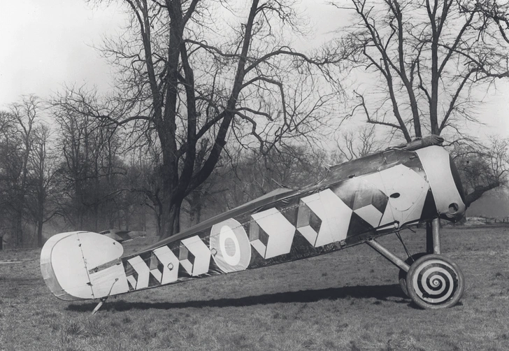 Британский истребитель в камуфляже, 1916 г.