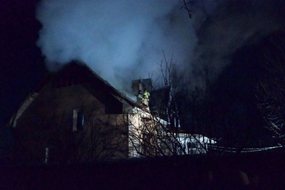 Владелица зоопарка «Садгород» и дети лишились жилья в пожаре