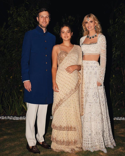 Такими вы их еще не видели: Иванка Трамп, Рианна и Марк Цукерберг в стиле Болливуд на роскошной свадьбе года в Индии