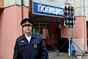 В начале августа мы показывали, как из здания в Мотовилихе сделали отделение полиции | Источник: Ирина Тропина / 59.RU