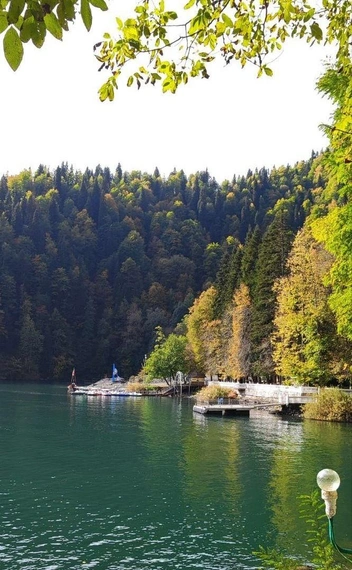 Озеро Рица | Источник: личный архив Евгении