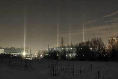 Паргелий увидели в Петербурге на рассвете