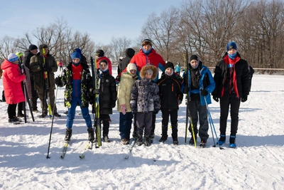 Башмаковские лыжники отличились на Рыбаковской лыжне