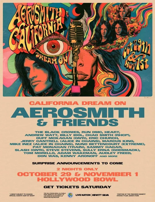 Отставка отменяется. Группа Aerosmith анонсировала новые концерты | Источник: Aerosmith, соцсети