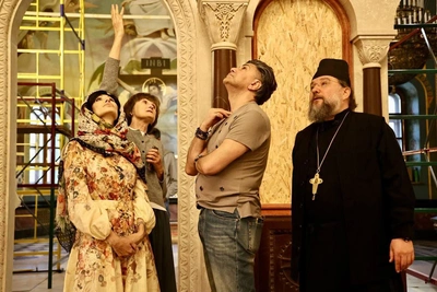 Цискаридзе показал фото из челябинского храма перед Рождеством