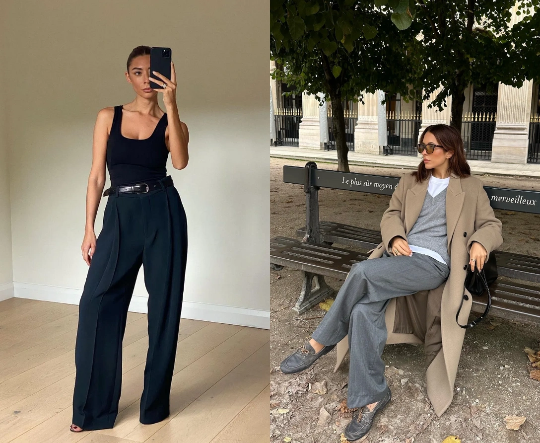 Идеальная база — брюки на осень-зиму 2025/26: лучшие модели у российских брендов | marieclaire.ru