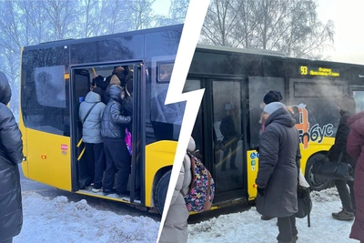 Ярославцы столкнулись с давкой в автобусе №93 из-за сбоев