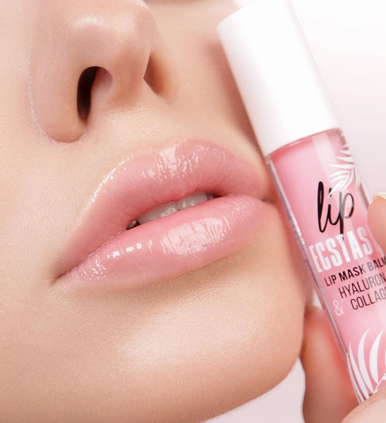 На фото: Маска — бальзам для губ Luxvisage Lip Ecstasy Hyaluron & Collagen