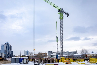 Giant Residential District Rising Near Yekaterinburg Station