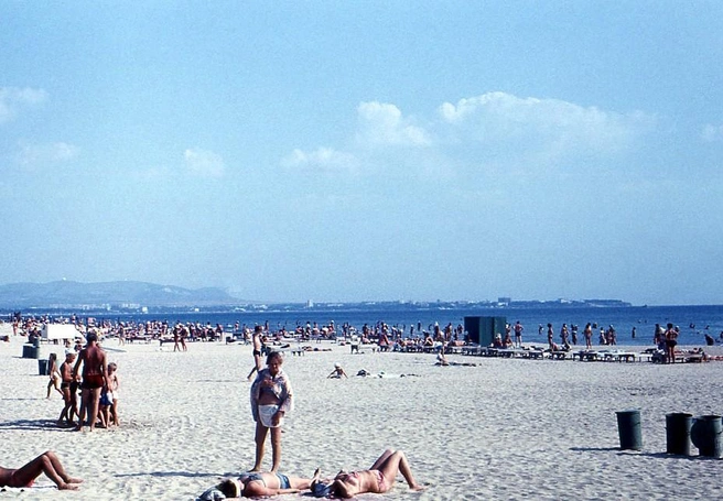 Пляж Джемете, 1983 год | Источник: Владимир Марьясов