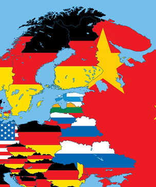 Карта: Какая страна с кем больше всего торгует