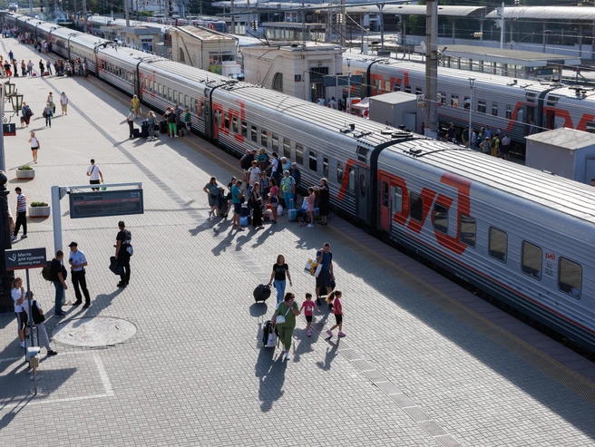 Корректировки расписания и маршрута вызваны ремонтом железнодорожных путей. | Источник: Алексей Волхонский / V1.RU