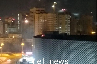 Возгорание на крыше строящегося автовокзала «Золотой»