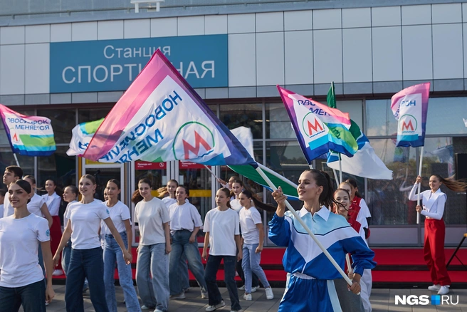 Станцию «Спортивная» открыли 6 сентября 2025 года | Источник: Александр Ощепков / NGS.RU