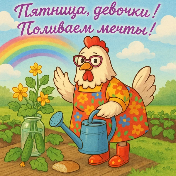 открытки с пятницей, открытки доброй пятницы, утро пятницы открытки, открытки с добрым утром пятницы, открытка с пятницей прикольная, пятница открытки красивые, открытка хорошей пятницы | Источник: theDay/DALL-E