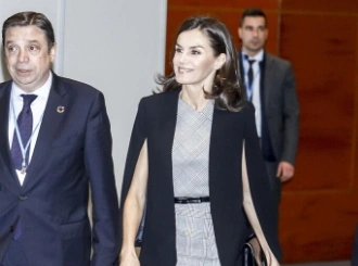 Королева Летиция в Мадриде