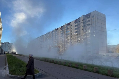 В Колпино при прорыве кипятка пострадали мать и ребенок