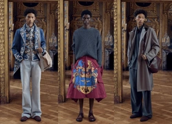 Мужской Dior глазами Джонатана Андерсона: деним, вышивка и дух Лиги Плюща