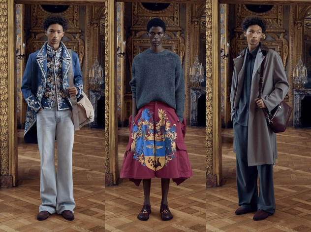 Мужской Dior глазами Джонатана Андерсона: деним, вышивка и дух Лиги Плюща
