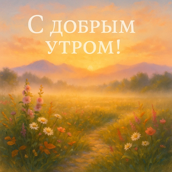 красивые открытки с пожеланиями доброго утра, открытка с добрым утром женщине, новые открытки с добром утром, пожелания с добрым утром открытки бесплатно, открытки с добрым утром прикольные для поднятия, открытки для настроения с добрым утром | Источник: theDay/DALL-E