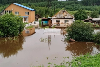 На Урале вода затопила жилые дома, началась эвакуация